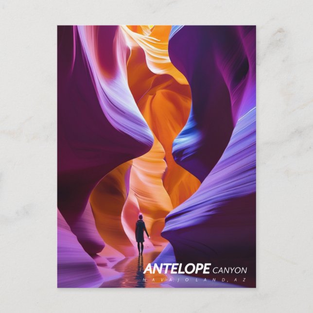 Antelope Canyon, USA Postcard (Front)