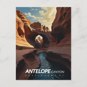 Antelope Canyon, USA Postcard
