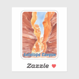 Antelope Canyon Watercolor