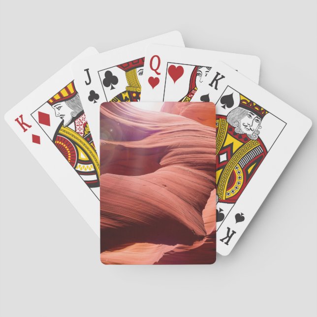 Antelope Canyon | Zazzle_Growshop. Playing Cards (Back)