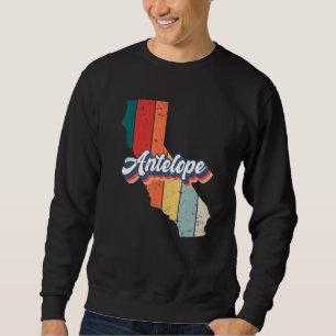 Antelope City Retro Vintage Hometown California Sweatshirt