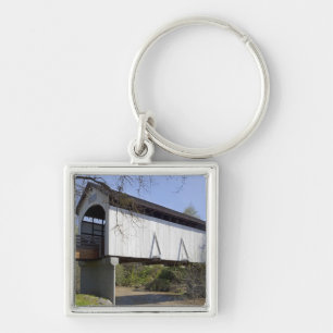 Antelope Creek Covered Bridge, built in 1922 Key Ring