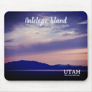Antelope Island, Great Salt Lake, UT Mouse Pad