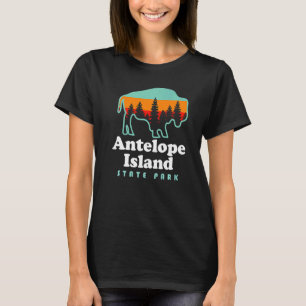 Antelope Island State Park Bison Great Salt Lake U T-Shirt