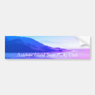 Antelope Island State Park, Great Salt Lake, Utah Bumper Sticker