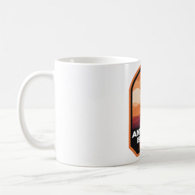 Antelope Island State Park UT Bison Coffee Mug (Left)