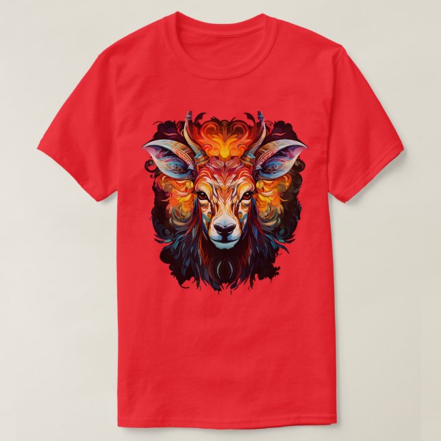 Antelope Rainbow T-Shirt (Design Front)