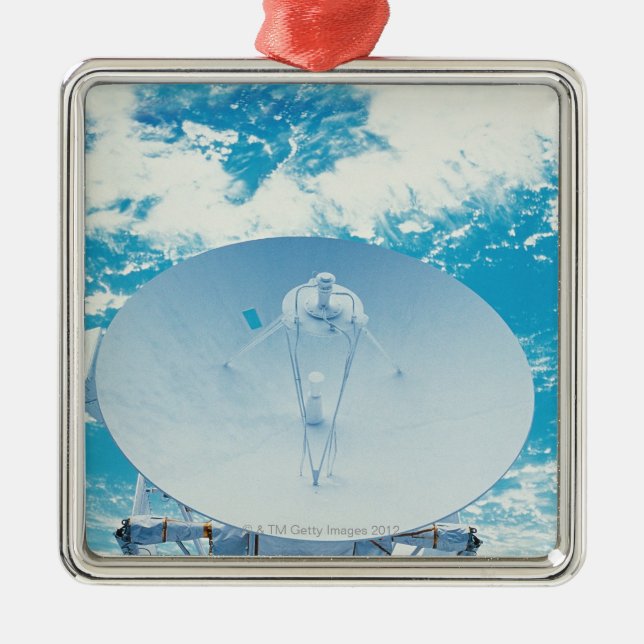 Antenna in Space Metal Tree Decoration (Front)