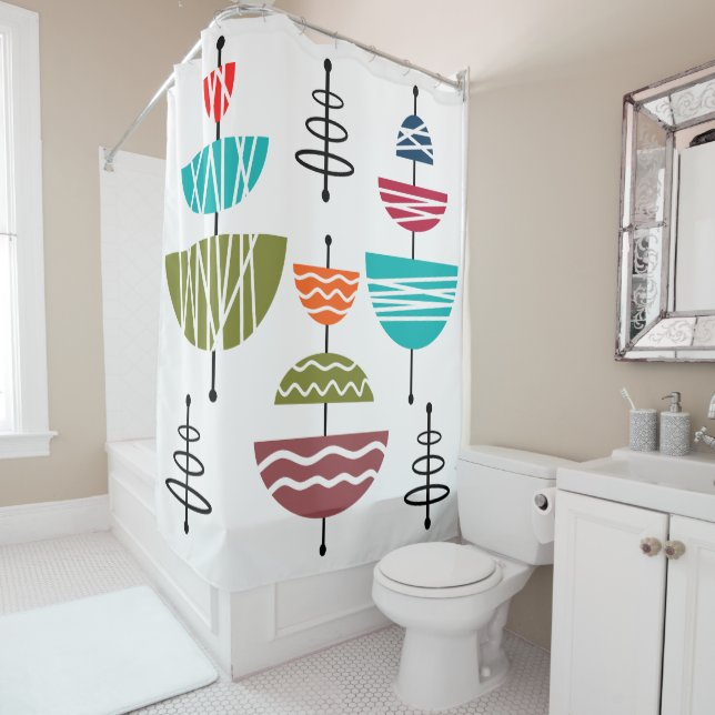 Antenna  shower curtain (In Situ)