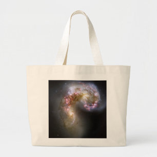 Antennae Galaxies Large Tote Bag