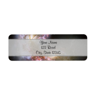 Antennae Galaxies Return Address Label