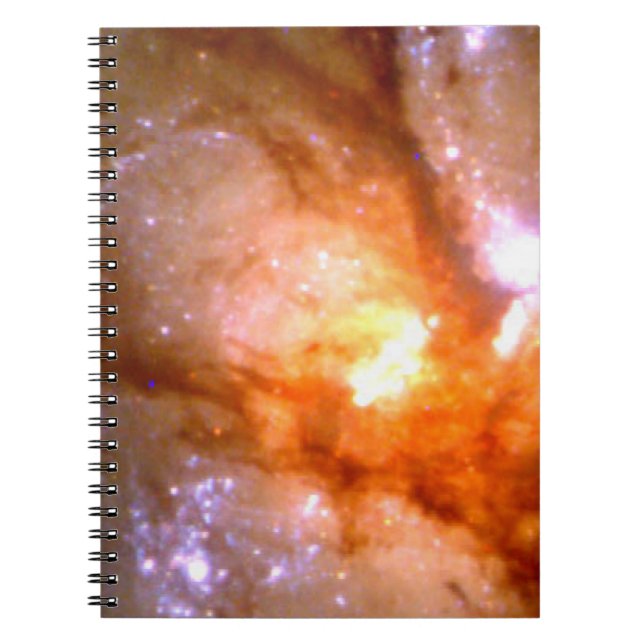 Antennae Galaxy Closeup (NGC 4038:4039 ) Notebook (Front)