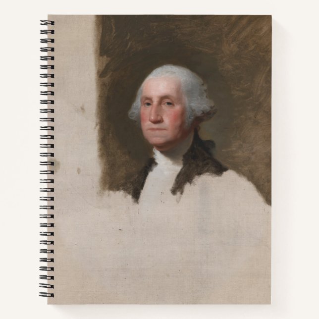 Anthaeneum George Washington 1st US President Notebook (Front)