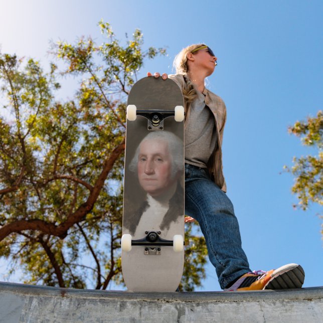 Anthaeneum George Washington 1st US President Skateboard (Outdoor 1)