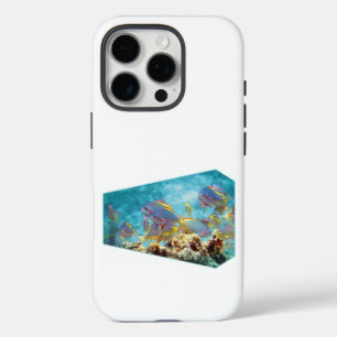 Anthias fish at coral reef - Photographic design   iPhone 16 Pro Case