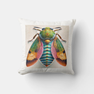 Anthonomus Insect 130624IREF123 - Watercolor Cushion