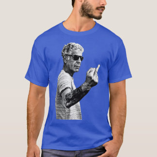 Anthony BourdainMiddle Finger Style Kids T-Shirt