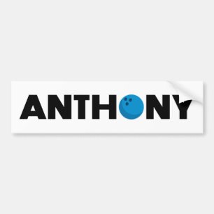 Anthony bowling bumper sticker
