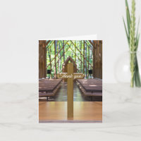 Anthony Chapel Cross Thank You Card