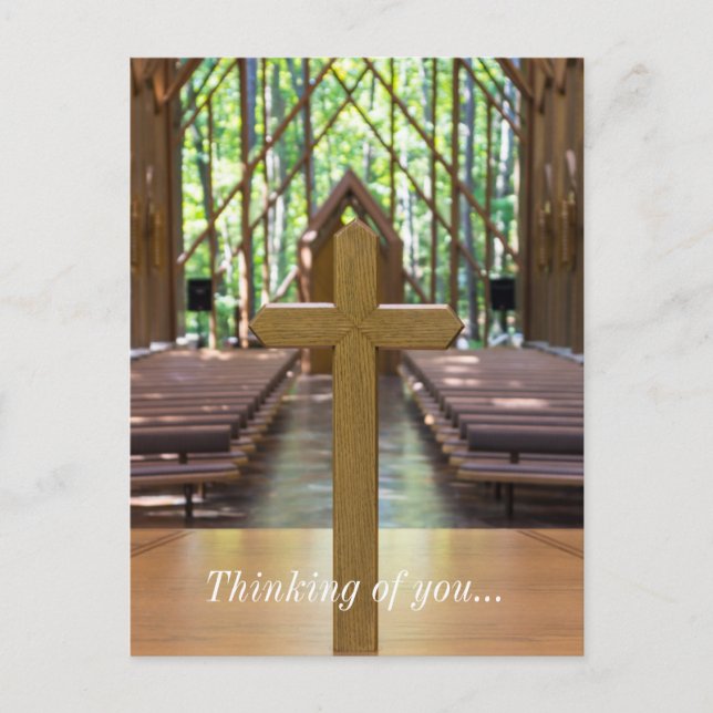 Anthony Chapel Cross Thinking Of You Postcard (Front)