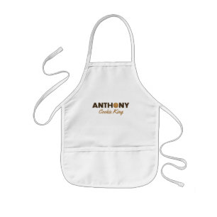 Anthony cookie King Kids Apron