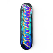 ANTHONY Customised Graffiti Skateboard