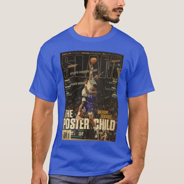 Anthony edwards dunk vintage T-Shirt (Front)