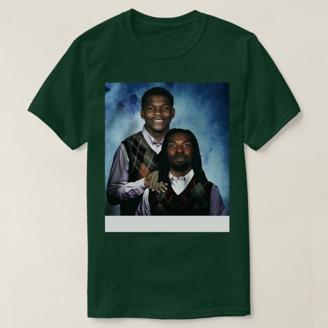 Anthony Edwards Minnesota And Naz Reid Step Brothe T-Shirt (Design Front)