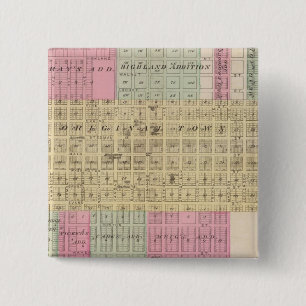 Anthony, Harper County, Kansas 15 Cm Square Badge