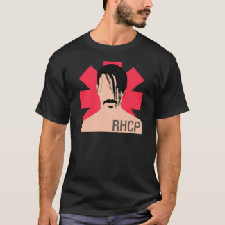 Anthony Kiedis Illustration T-Shirt with RHCP Logo