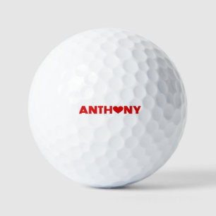 Anthony Love Golf Balls