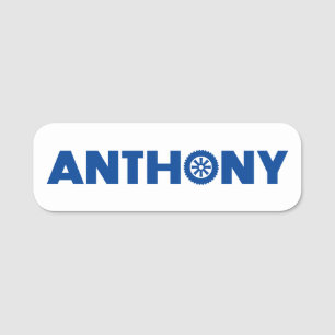 Anthony Petrol Head Name Tag