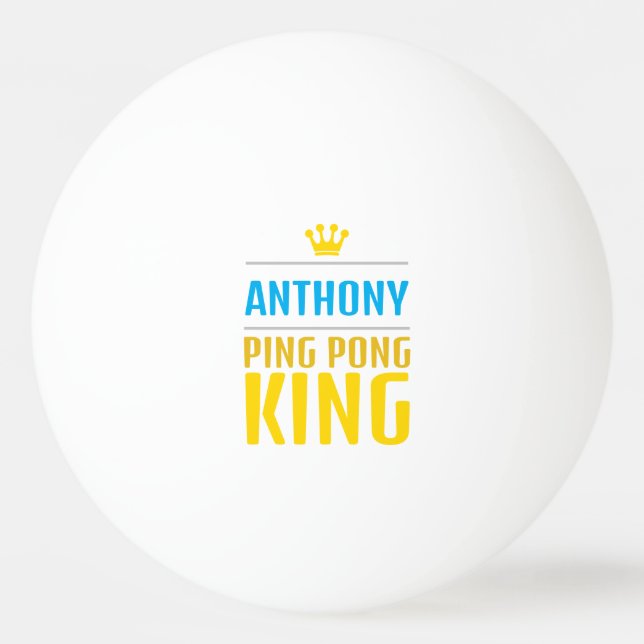 Anthony Ping Pong Ball (Front)