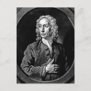 Anthony Sayer, engraved by John Faber Jr Postcard