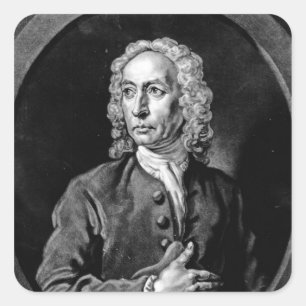 Anthony Sayer, engraved by John Faber Jr Square Sticker