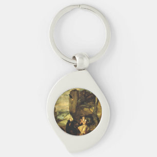Anthony the Great and Paul of Thebes Key Ring