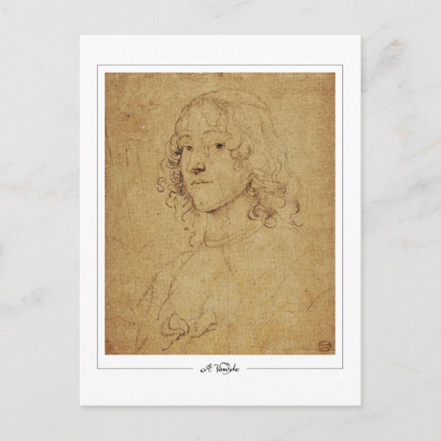 Anthony van Dyck #174 - Fine Art Postcard (Front)