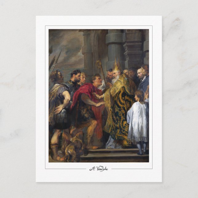 Anthony van Dyck #342 - Fine Art Postcard (Front)