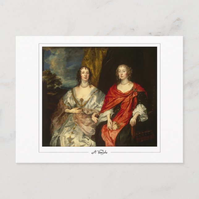 Anthony van Dyck #368 - Fine Art Postcard (Front)