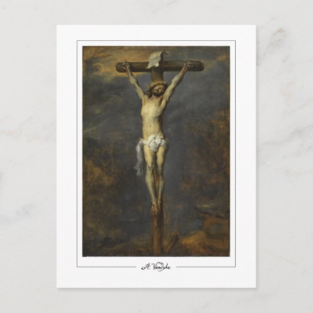 Anthony van Dyck #402 - Fine Art Postcard (Front)