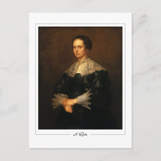Anthony van Dyck #825 - Fine Art Postcard (Front)