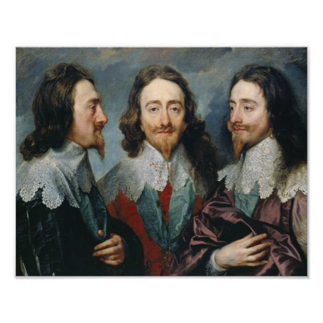 Anthony van Dyck - Charles I (1600-49) Photo Print (Front)