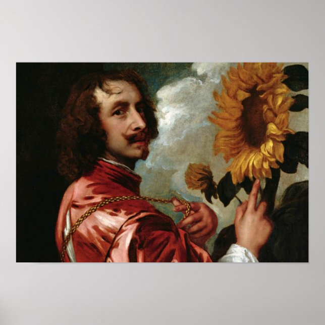 Anthony van Dyck - Self-Portrait Poster (Front)