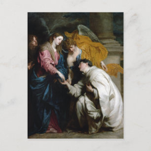 Anthony van Dyck The Vision of the Blessed Postcard