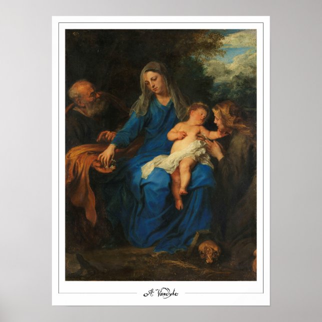 Anthony van Dyck Zedign Art Poster #116 (Front)