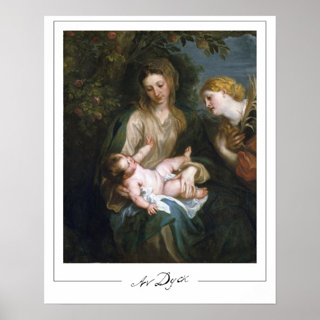 Anthony van Dyck Zedign Art Poster #211 (Front)