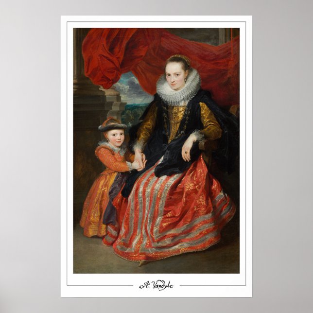Anthony van Dyck Zedign Art Poster #333 (Front)