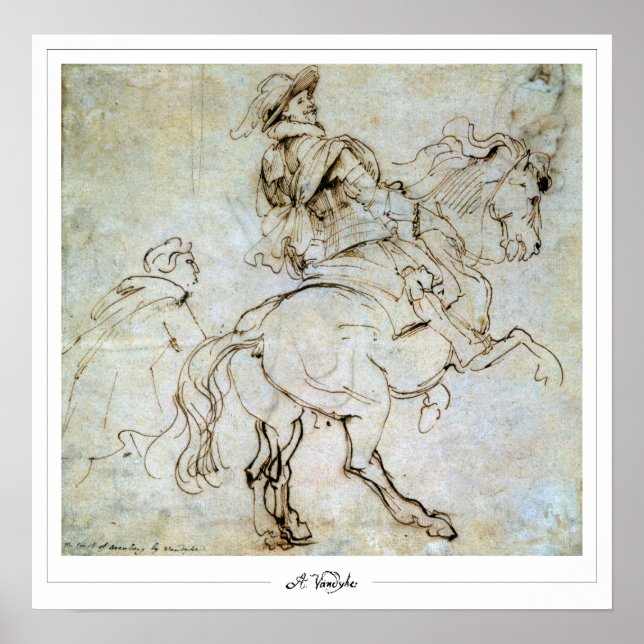 Anthony van Dyck Zedign Art Poster #378 (Front)
