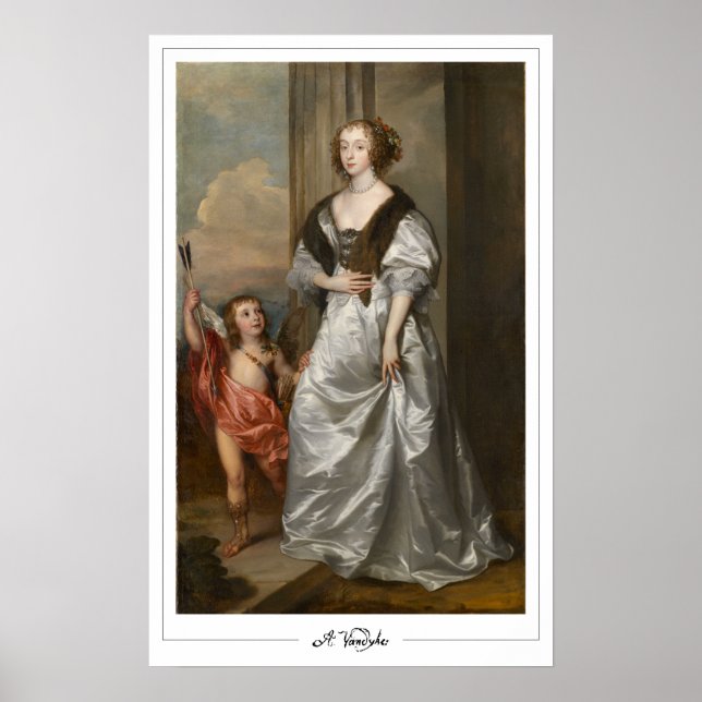 Anthony van Dyck Zedign Art Poster #582 (Front)