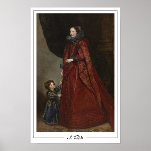 Anthony van Dyck Zedign Art Poster #589 (Front)